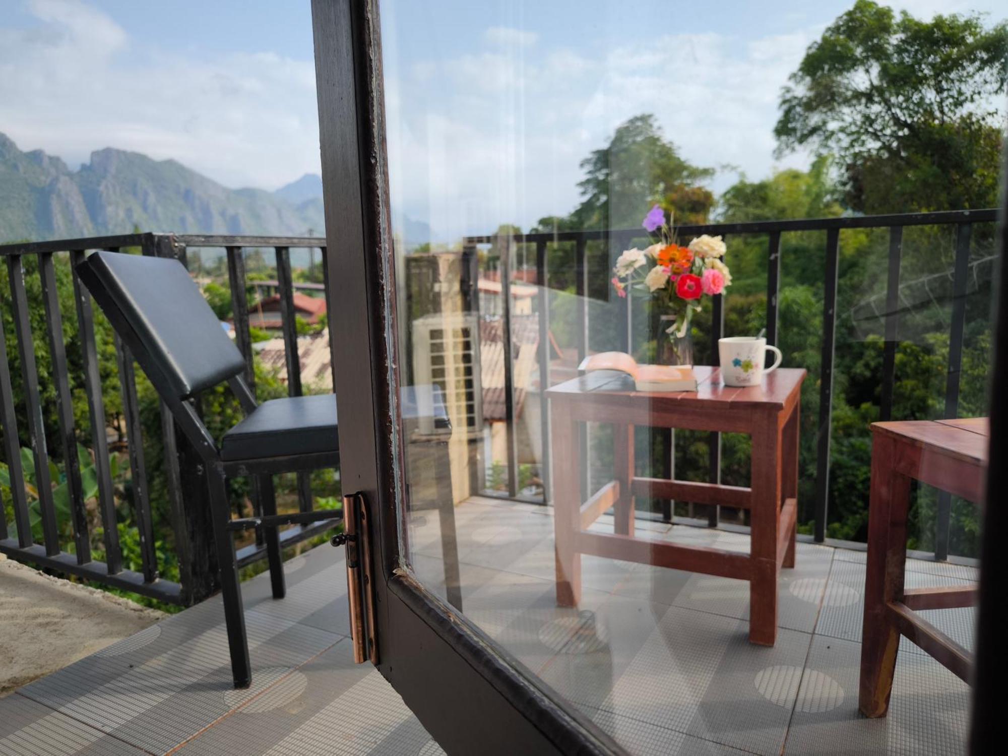 Dok Champa Resort Vang Vieng Zewnętrze zdjęcie