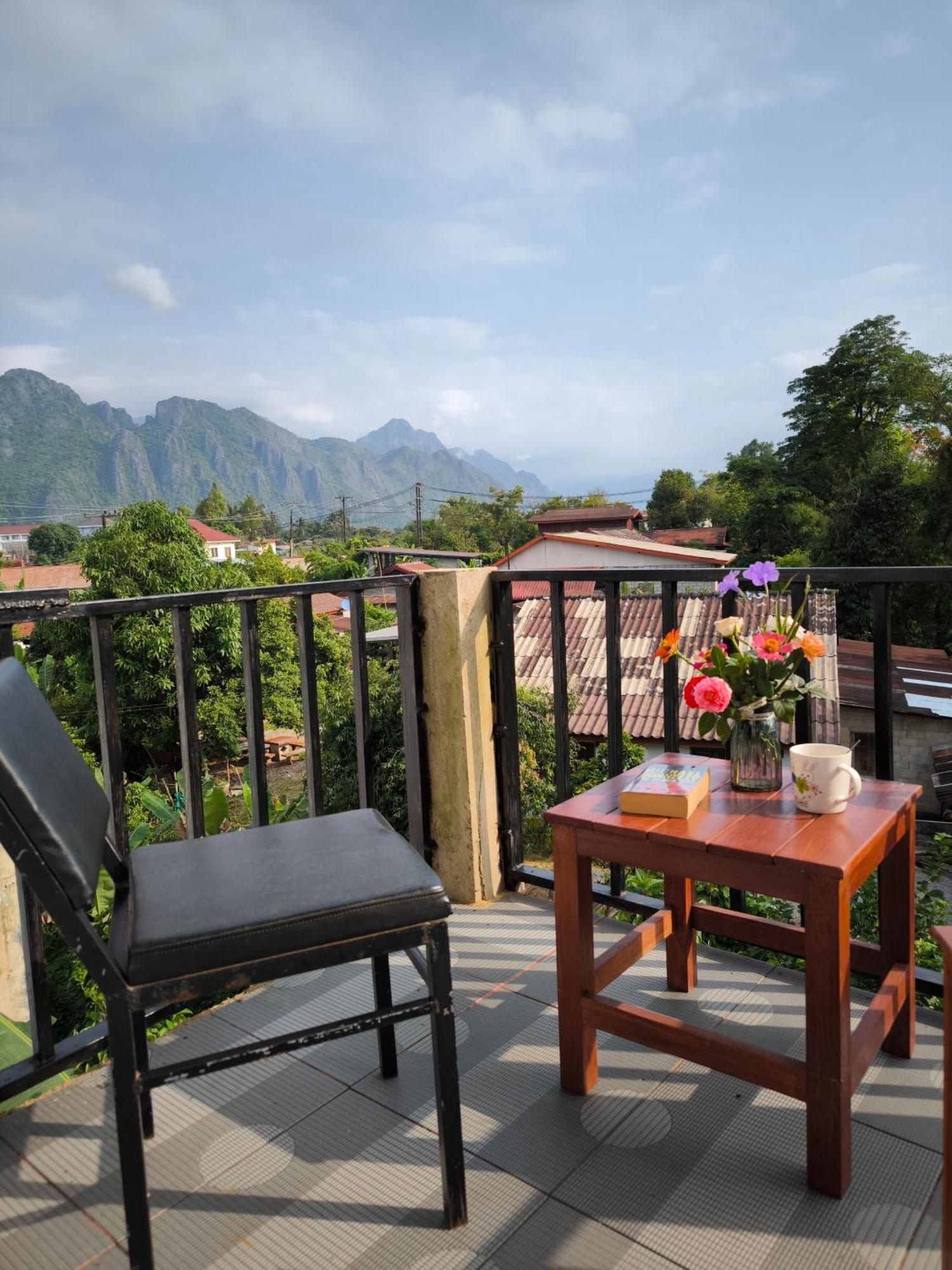 Dok Champa Resort Vang Vieng Zewnętrze zdjęcie