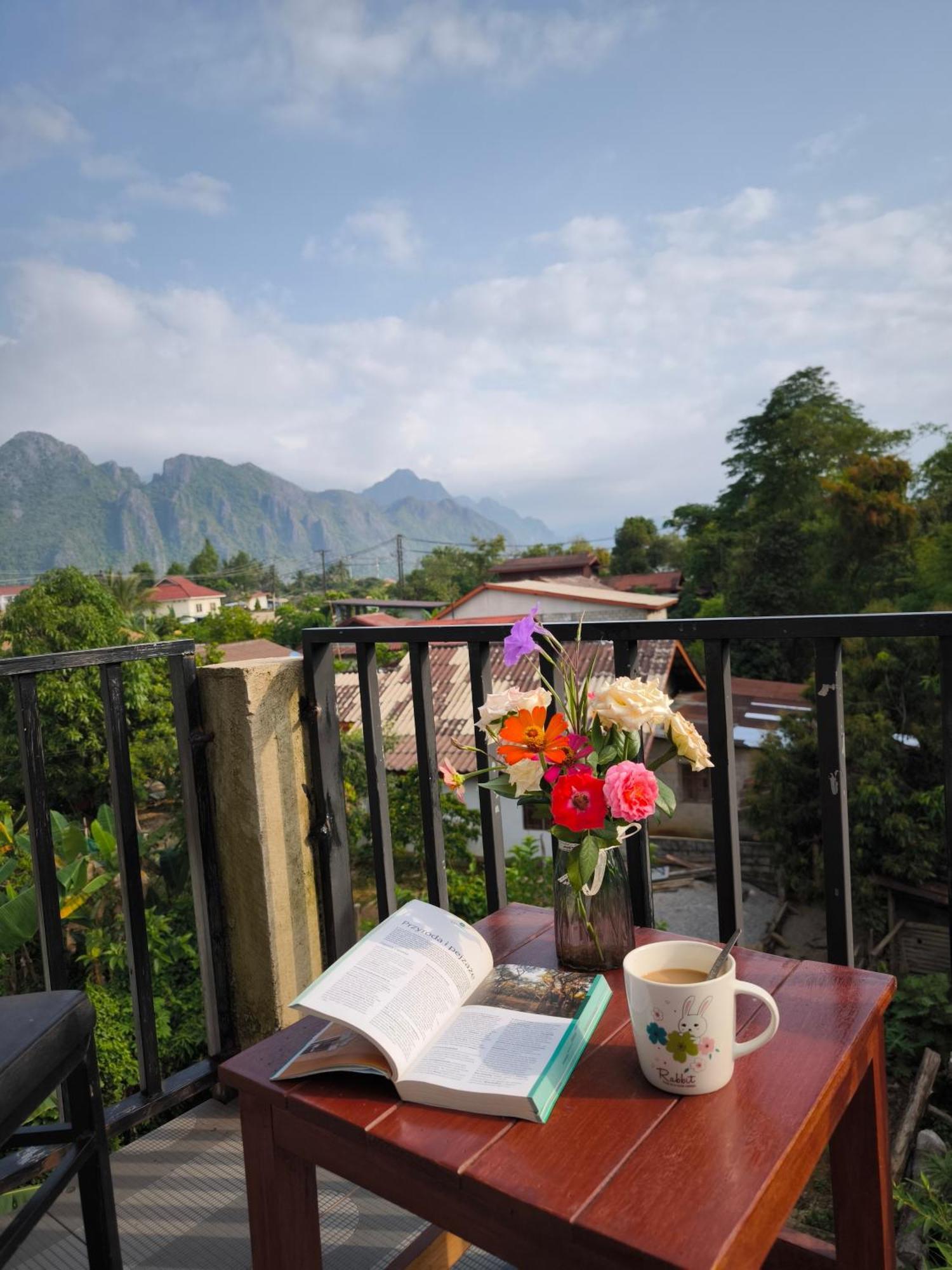 Dok Champa Resort Vang Vieng Zewnętrze zdjęcie