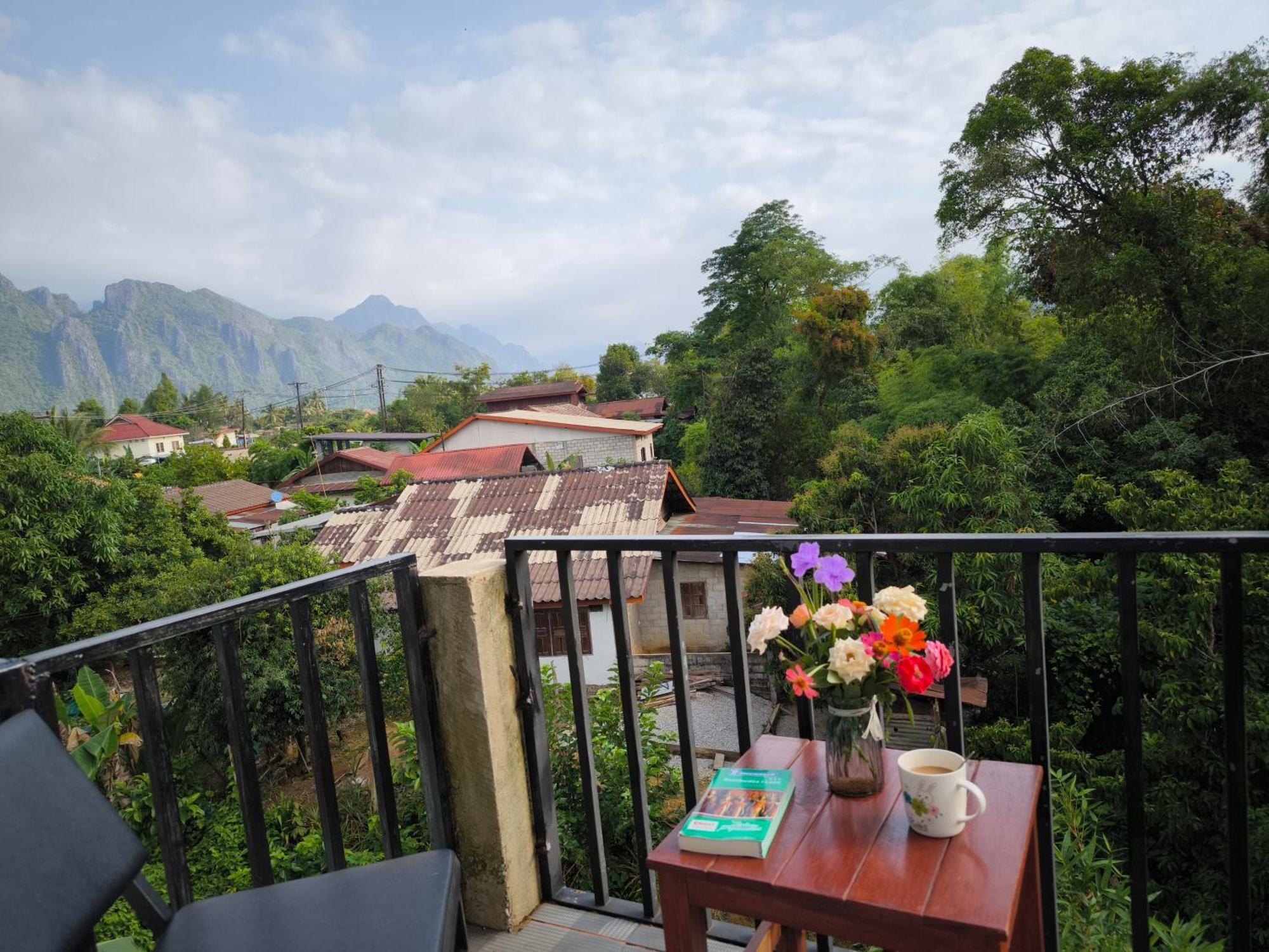 Dok Champa Resort Vang Vieng Zewnętrze zdjęcie